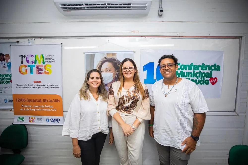 Novos membros do Conselho Municipal de Saúde são empossados em Lauro de Freitas 
