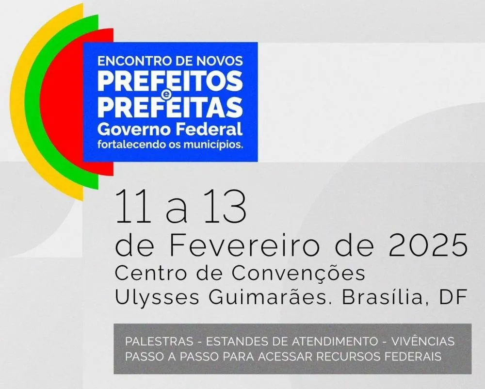 Prefeita Débora Régis participa de Encontro Nacional de Novos Prefeitos e Prefeitas, em Brasília