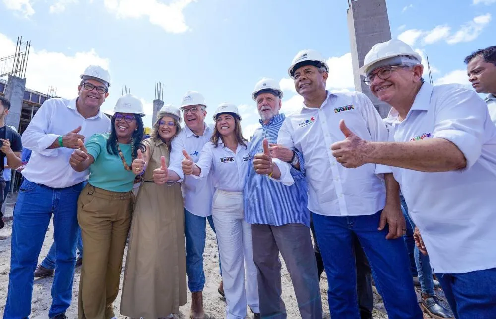 Obras da Policlínica Regional de Camaçari são vistoriadas por Ministério da Saúde e Governo do Estado