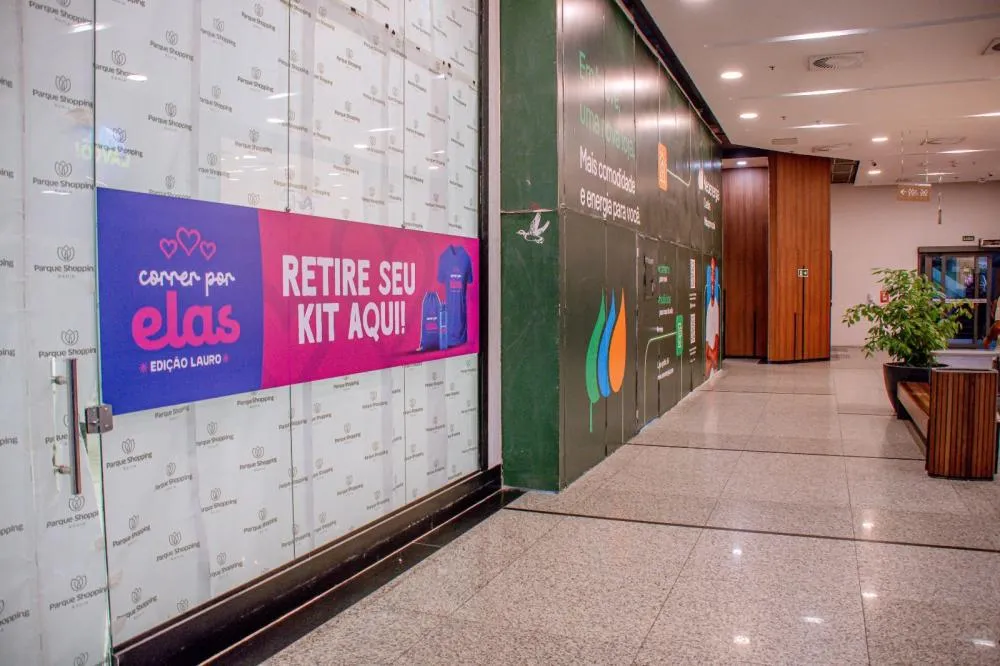 Entrega de kits da corrida “Correr por Elas” acontece dias 24 e 25 no Parque Shopping Bahia, em Lauro de Freitas